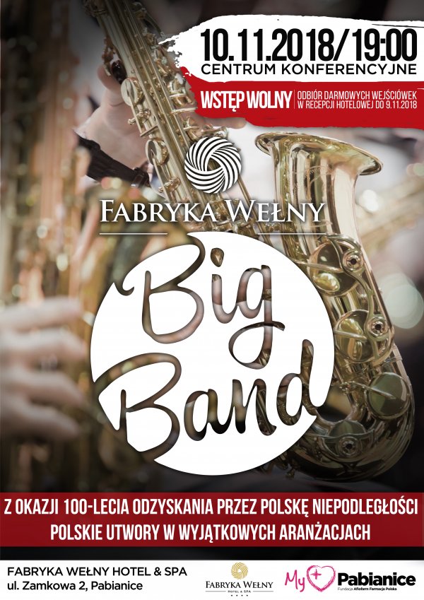Big Band Fabryka Wełny Koncert 